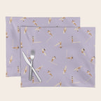 Surf girls in violet Placemat Gallery Image 1