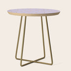 Surf girls in violet Side Table Gallery Image 1