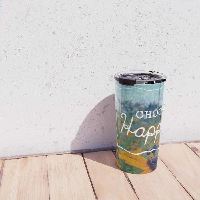 Choose Happy Travel Mug Gallery Image 4
