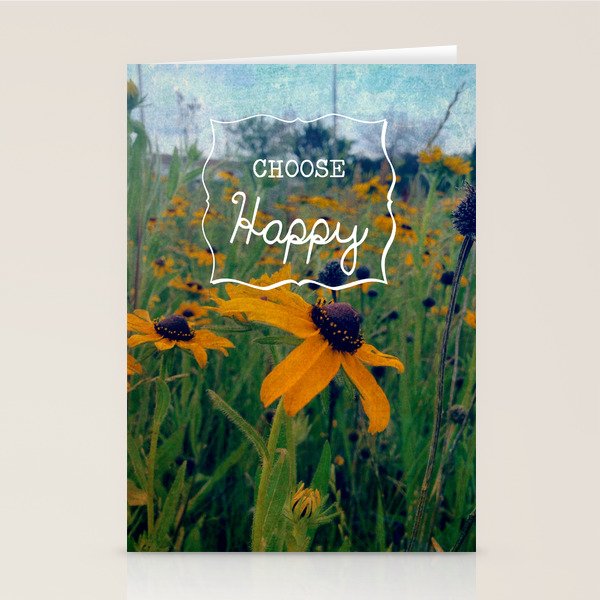 Choose Happy Stationery Card Gallery Image 2