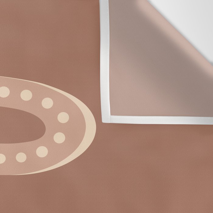 Minimal Snake - Neutral Rose Wall Tapestry Gallery Image 3
