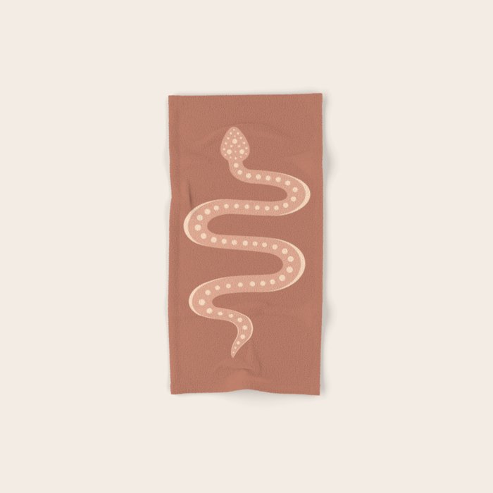 Minimal Snake - Neutral Rose Towels Gallery Image 1