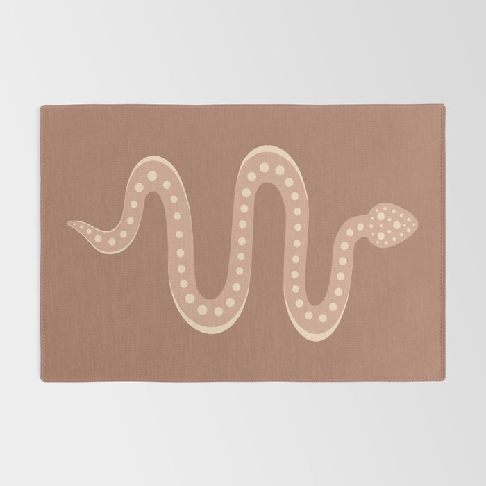 Minimal Snake - Neutral Rose Rug Gallery Image 2