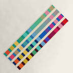 Futuristic Cyber Rainbow Crossing Yoga Mat Gallery Image 1