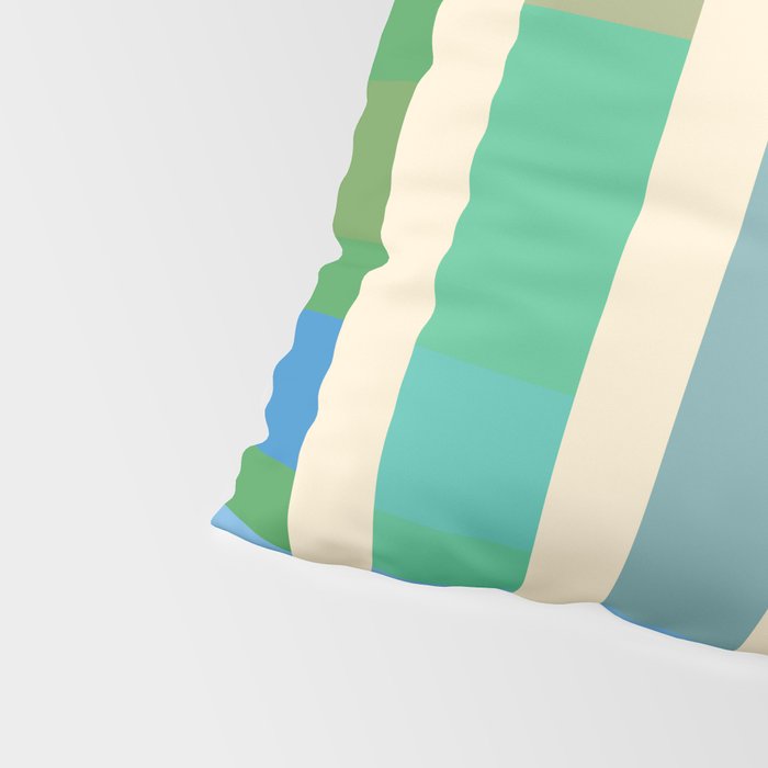 Futuristic Cyber Rainbow Crossing Pillow Sham Gallery Image 4