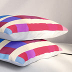 Futuristic Cyber Rainbow Crossing Pillow Sham Gallery Image 3