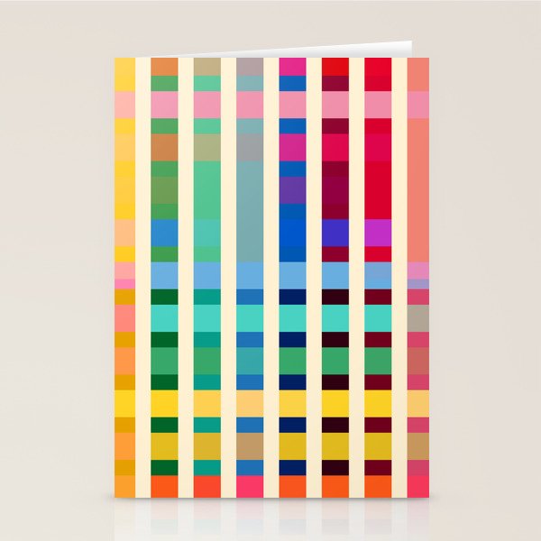 Futuristic Cyber Rainbow Crossing Stationery Card Gallery Image 2