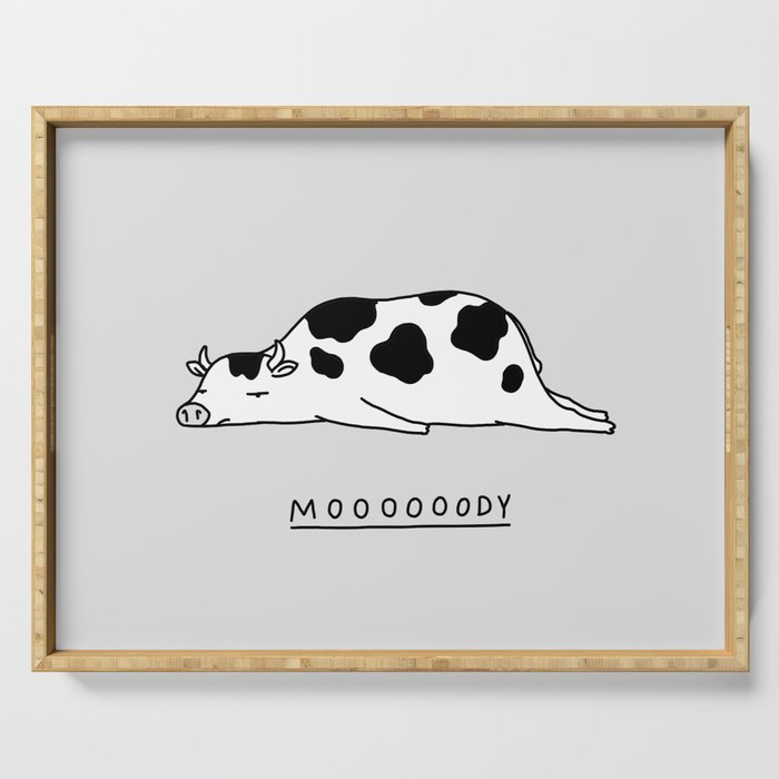 Moooooody Serving Tray Gallery Image 1