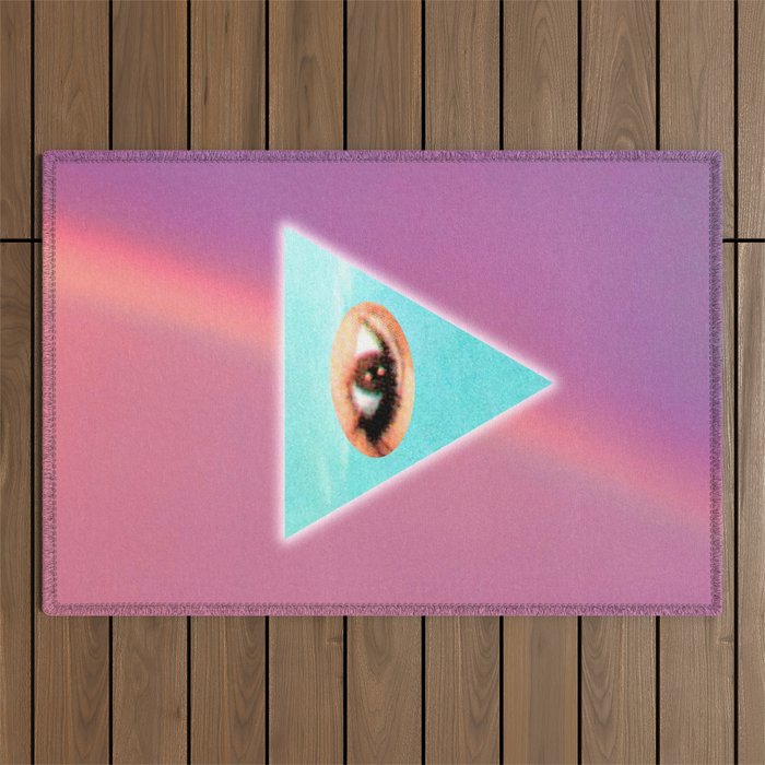 Eye see you Outdoor Rug Gallery Image 1