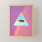 Eye see you Mini Art Print Gallery Image 1