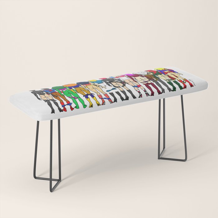 Superhero Butts - Girls Superheroine Butts LV Bench Gallery Image 1