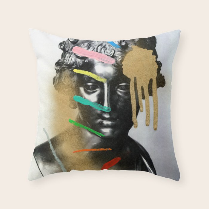 Composition 527 Throw Pillow Gallery Image 6