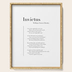 Invictus by William Ernest Henley Serving Tray Gallery Image 1
