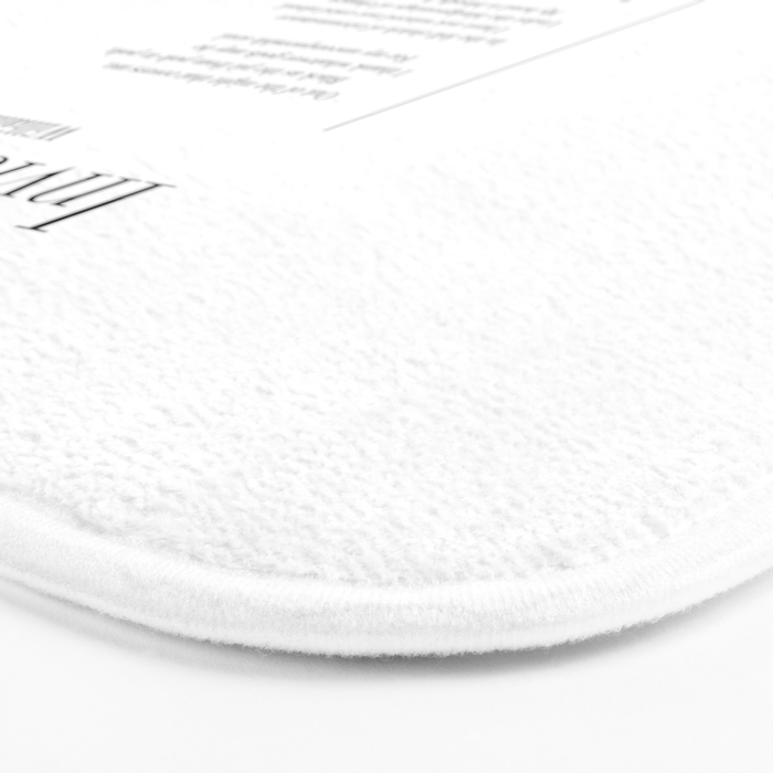Invictus by William Ernest Henley Bath Mat Gallery Image 3