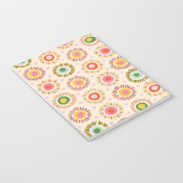 Sunny pattern Notebook Gallery Image 3