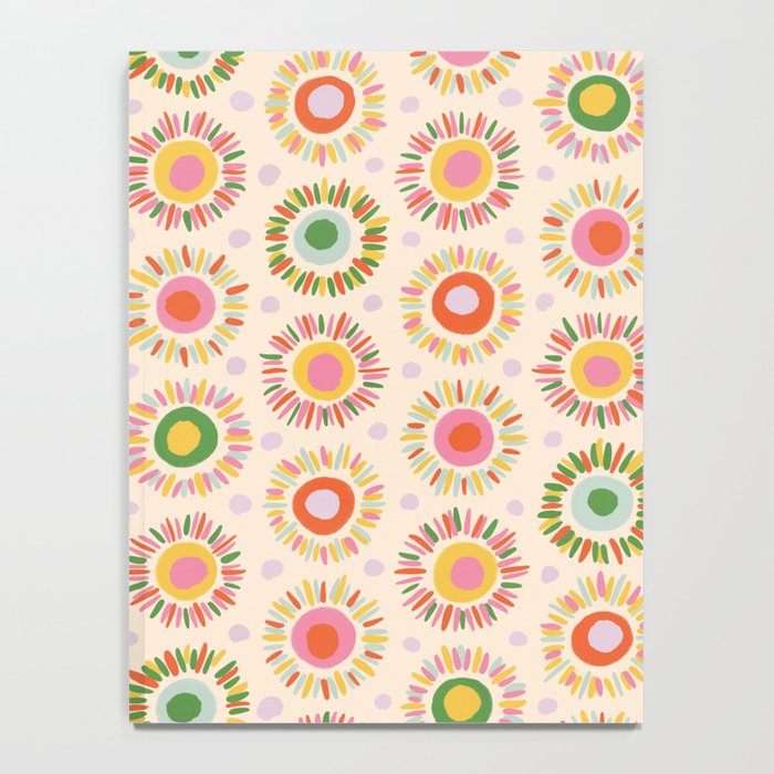 Sunny pattern Notebook Gallery Image 4