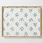 Small Distressed Block Print - Seaglass Serving Tray Gallery Image 1