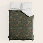 Christmas Spruce Dark Green Duvet Cover Gallery Image 6