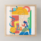 Abstract Woman 10 Mini Art Print Gallery Image 1
