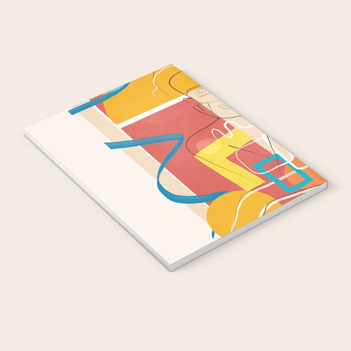 Abstract Woman 10 Notebook Gallery Image 3