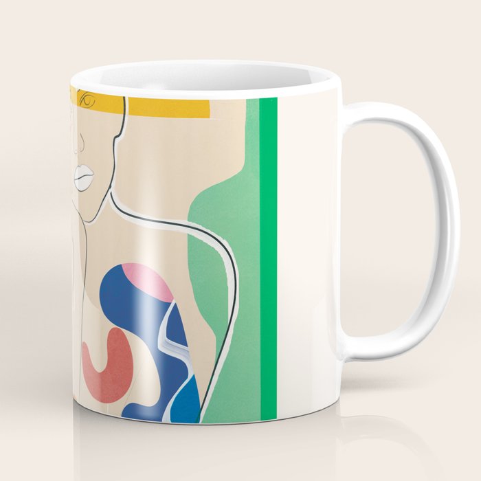Abstract Woman 10 Coffee Mug Gallery Image 1