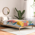 Abstract Woman 10 Comforter Gallery Image 2