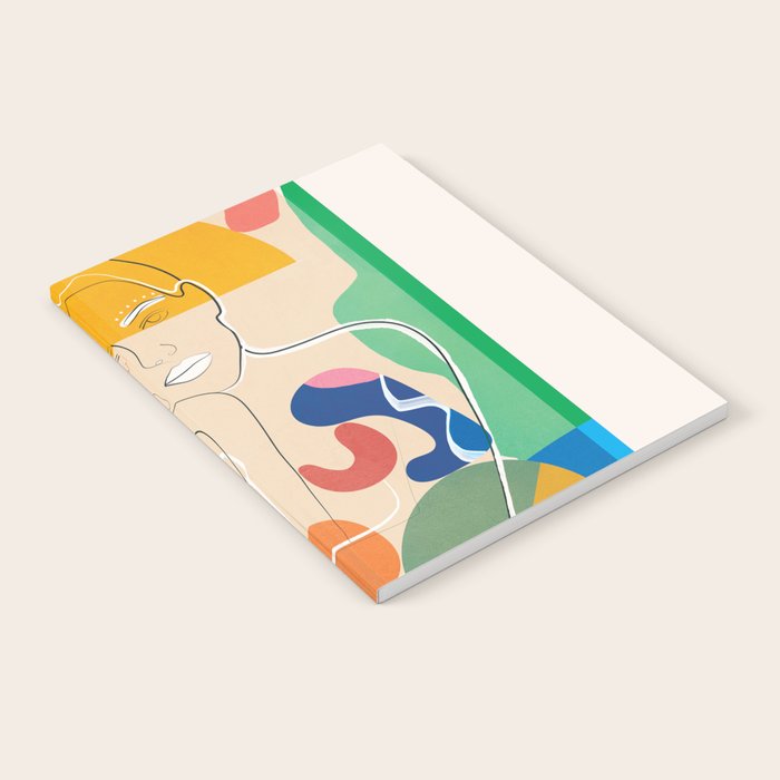 Abstract Woman 10 Notebook Gallery Image 1
