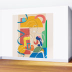 Abstract Woman 10 Wall Mural Gallery Image 2