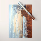 Duck Hunting Season Begins For The Canvasback Wrapping Paper Gallery Image 1