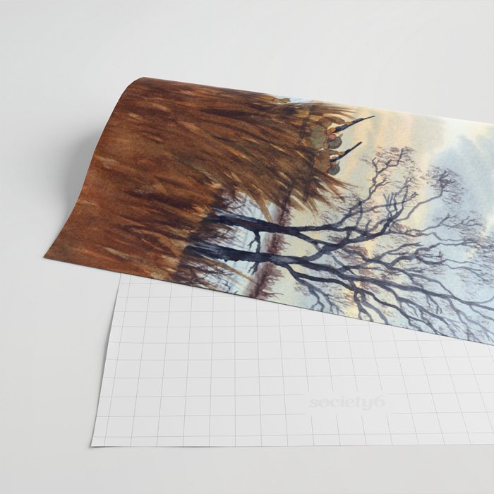 Duck Hunting Season Begins For The Canvasback Wrapping Paper Gallery Image 2