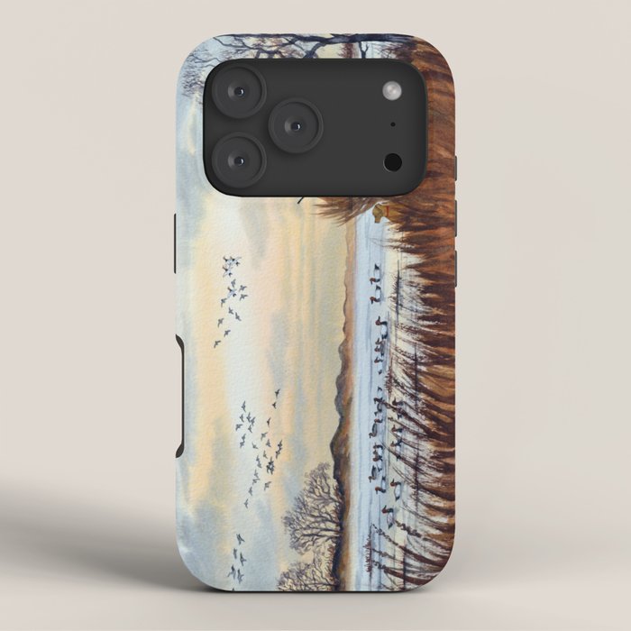 Duck Hunting Season Begins For The Canvasback iPhone Case Gallery Image 3