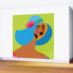Sun Hat Wall Mural Gallery Image 2