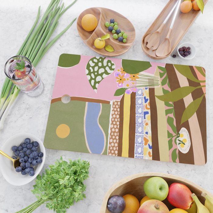 Swimming Pool Cutting Board Gallery Image 2