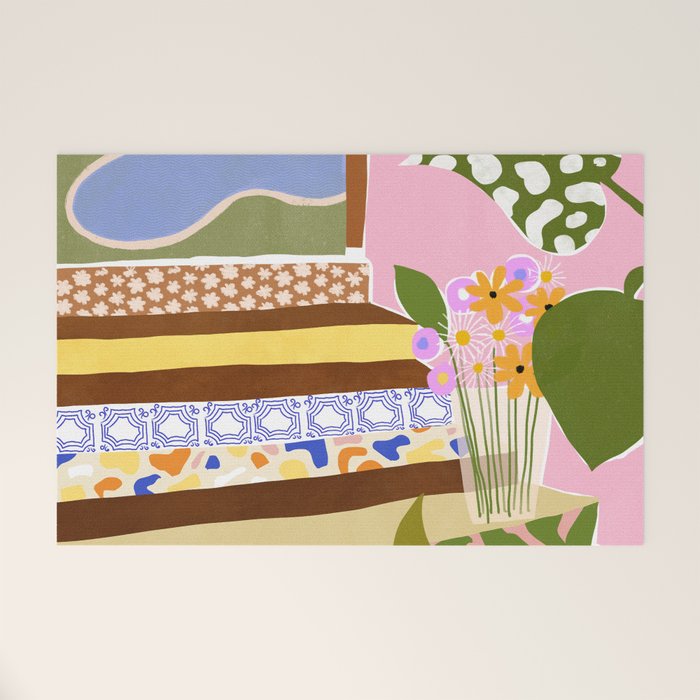 Swimming Pool Welcome Mat Gallery Image 1