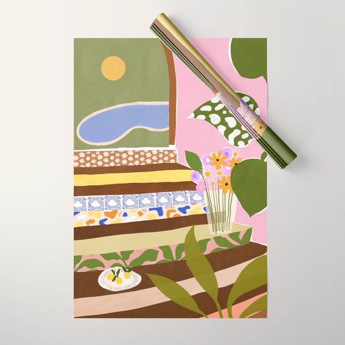 Swimming Pool Wrapping Paper Gallery Image 1