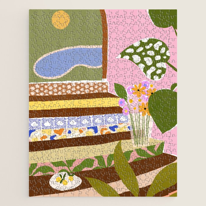 Swimming Pool Jigsaw Puzzle Gallery Image 1