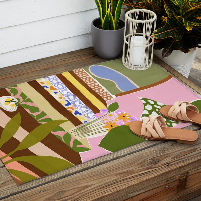 Swimming Pool Outdoor Rug Gallery Image 2