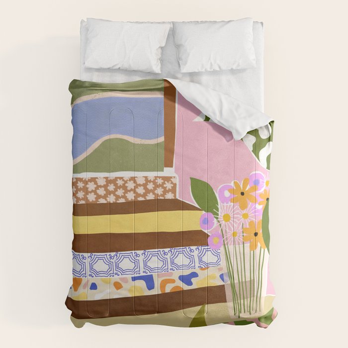 Swimming Pool Comforter Gallery Image 1