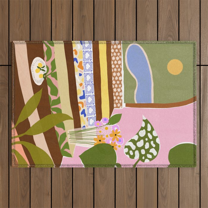 Swimming Pool Outdoor Rug Gallery Image 1