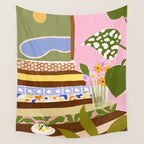 Swimming Pool Wall Tapestry Gallery Image 4