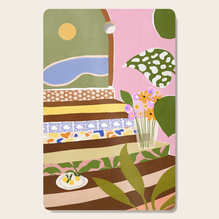Swimming Pool Cutting Board Gallery Image 1