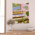 Swimming Pool Wall Tapestry Gallery Image 2