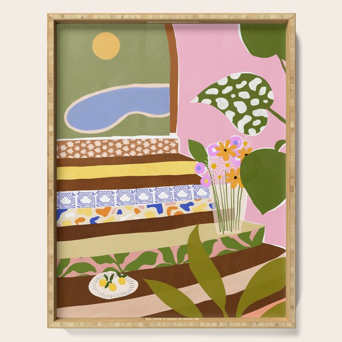 Swimming Pool Serving Tray Gallery Image 1