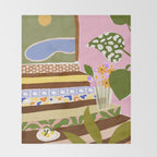 Swimming Pool Throw Blanket Gallery Image 2