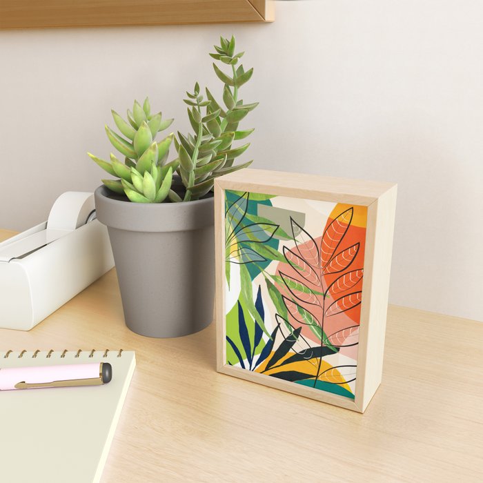 Peaceful Garden Feelings 10 Mini Art Print Gallery Image 2
