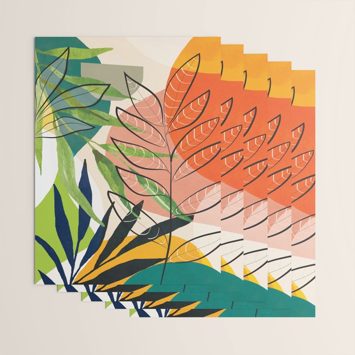 Peaceful Garden Feelings 10 Wrapping Paper Gallery Image 3