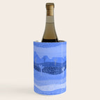 Vintage Western Desert Landscape in Night Blue Wine Chiller Gallery Image 3