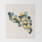 Grapes VIII Throw Blanket Gallery Image 2