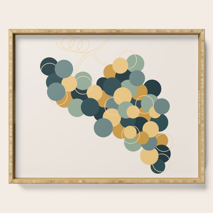 Grapes VIII Serving Tray Gallery Image 1