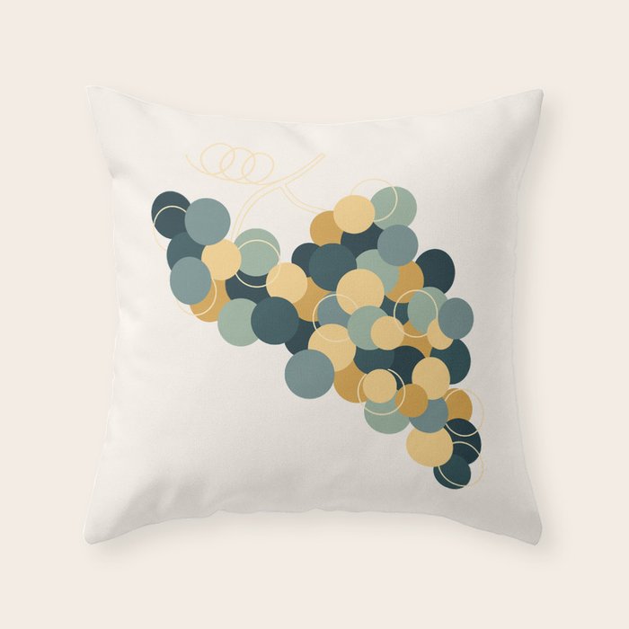 Grapes VIII Throw Pillow Gallery Image 6